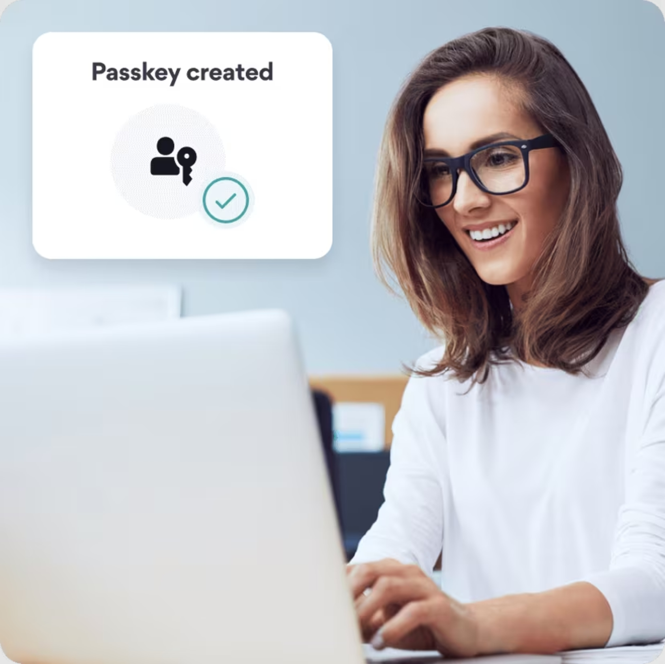 Passkey created